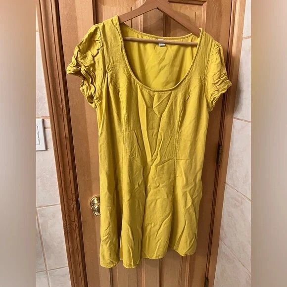 Old Navy | Dresses | Old Navy Yellow Dress | Poshmark